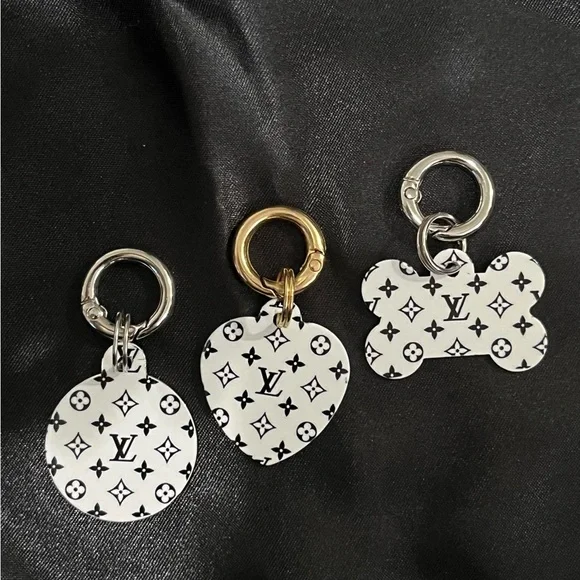 Handcrafted Lux Pet Tag/Charm/Keychain - Picture 3 of 3